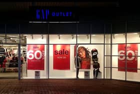 GAP store, Royal Quays Outlet Centre.