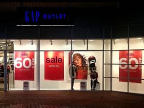 GAP store, Royal Quays Outlet Centre.