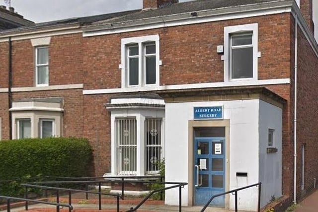 At the Albert Road Surgery in Albert Road, Jarrow, 85% of people rated their overall experience as good and 10% as bad