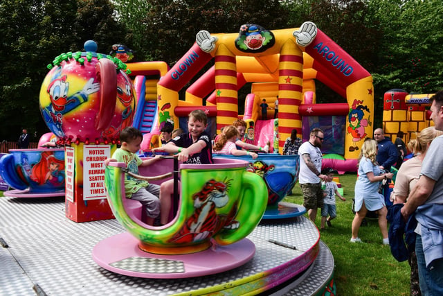 All the fun of the fairground at the Jarrow Festival Community and Charity fair in Drewetts Park in 2013.