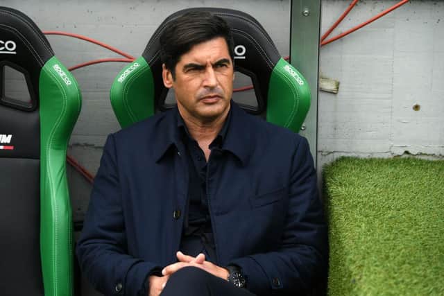 Former Roma boss Paulo Fonseca. (Photo by Alessandro Sabattini/Getty Images)