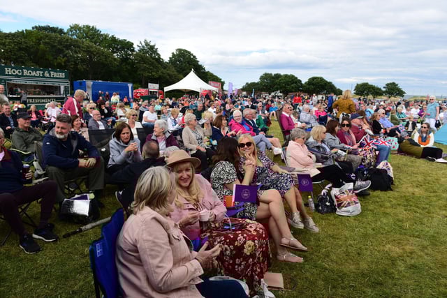 Proms in the Park in South Shields on Sunday.