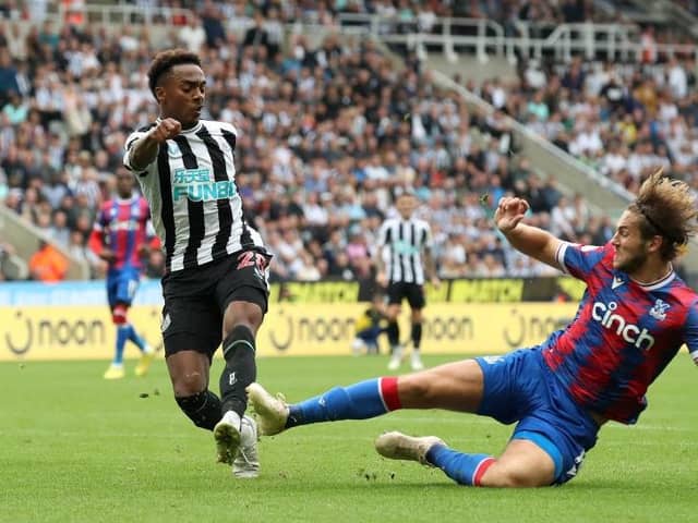 Crystal Palace defender Joachim Andersen has been ruled-out of the clash with Newcastle United on Saturday. (Photo by Jan Kruger/Getty Images)