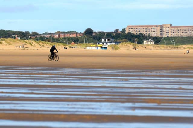 Members of the South Shields Volunteer Life Brigade, Sunderland Coastguard Rescue Team, Northumbria Police and the North East Ambulance Service were called to Sandhaven Beach after a man was seen in the water.