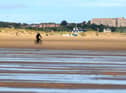 Members of the South Shields Volunteer Life Brigade, Sunderland Coastguard Rescue Team, Northumbria Police and the North East Ambulance Service were called to Sandhaven Beach after a man was seen in the water.