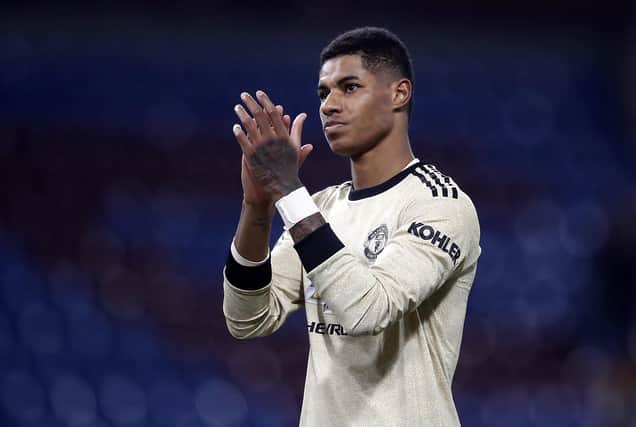 Manchester United's Marcus Rashford made a plea for the Government to extend its free school meal voucher scheme through the summer.