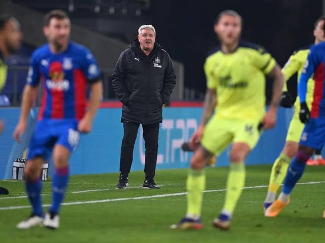Steve Bruce, Manager of Newcastle United (Photo by Daniel Leal Olivas - Pool/Getty Images)