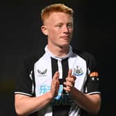 Newcastle United midfielder Matty Longstaff.