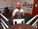 Former professional boxer Sean Hughes is to take on a charity walk for Hebburn Helps and Dementia UK.