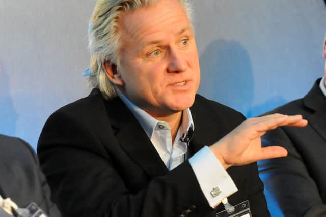 South Shields FC owner Geoff Thompson.