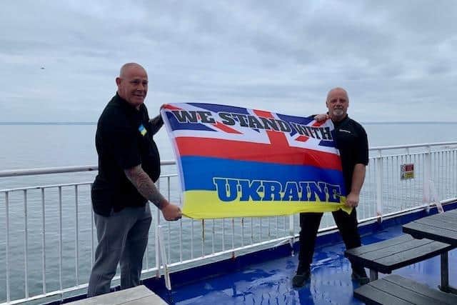 Images from Steve Walsh and Davey Love’s trip to provide aid in Ukraine.