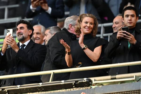 Newcastle United co-owner Amanda Staveley   (Photo by GLYN KIRK/AFP via Getty Images)