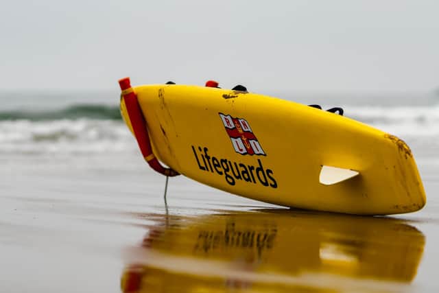 The RNLI lifeguards patrol South Shields' Sandhaven Beach in the summer months