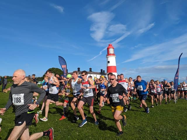 The event attracted an impressive field of local runners.