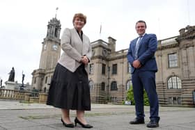 South Tyneside Council Leader Cllr Tracey Dixon and Chief Executive Jonathan Tew.