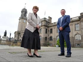 South Tyneside Council Leader Cllr Tracey Dixon and Chief Executive Jonathan Tew.