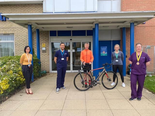 Janine Beezer, Advanced Clinical Pharmacist, Clinical Director (Cardiothoracic Medicine) Dr Mickey Jachuck, Dr Sam McClure, fellow Consultant Cardiologist, Maddie Fitzpatrick, Physician Associate, and Eloise Shearer, Chief Cardiac Physiologist.