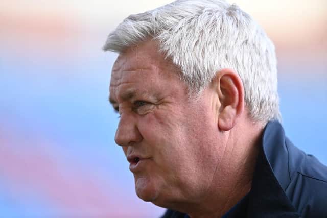 Newcastle United head coach Steve Bruce hopes to bolster his squad in this summer's transfer window. (Photo by Stu Forster/Getty Images)