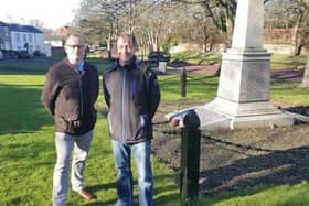 Whitburn Neighbourhood Forum chairman Phil Leaf with vice chairman Steve Lavelle.