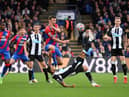 Callum Wilson scoring for Newcastle United against Crystal Palace at Selhurst Park (Photo by Justin Setterfield/Getty Images)