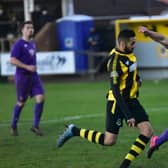 Hebburn Town in action.