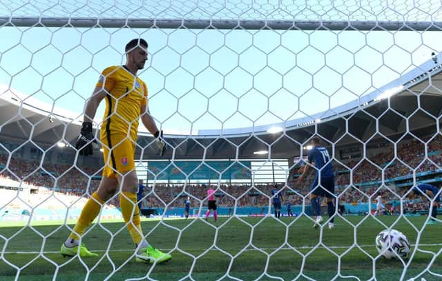 Newcastle United goalkeeper Martin Dubravka. (Photo by David Ramos/Getty Images)