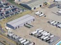 A CGI of how the new Border Control Building will look