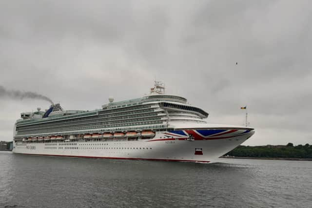 South Shields bids farewell to the Azura