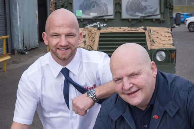 Paul Harbord, left, and dad Michael, of the Steadfast Group, have been installing domestic and commercial solar panels across the North East.