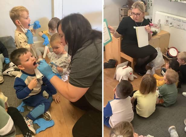 Little learners from Nurserytime Hebburn