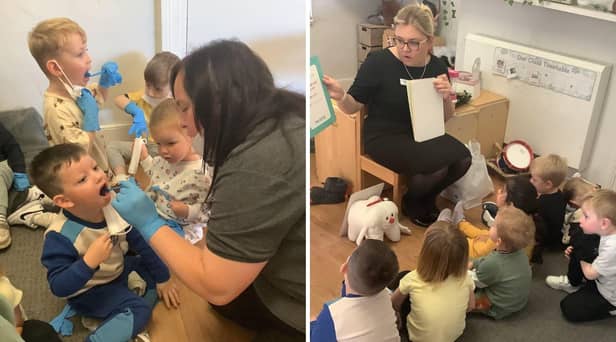 Little learners from Nurserytime Hebburn