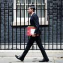 Prime Minister Rishi Sunak departs 10 Downing Street to attend Prime Minister's Questions on his one year anniversary in office. Photo by James Manning/PA Wire