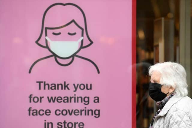 Readers have been sharing their views on the use of face coverings after 'Freedom Day' on July 19. Picture: Oli Scarff /AFP via Getty Images.