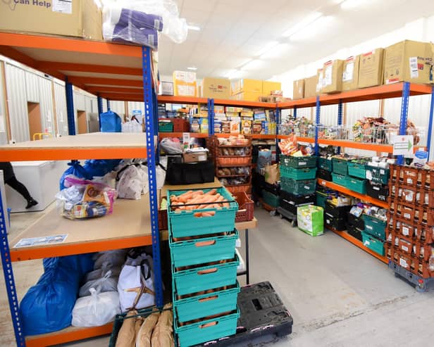 File picture of a food bank