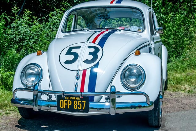 Maybe the most recognisable movie motor ever is Herbie, a 1963 VW Beetle with a mind of its own which has featured in six films, including 1968's The Love Bug, and a short-lived 1980s TV series