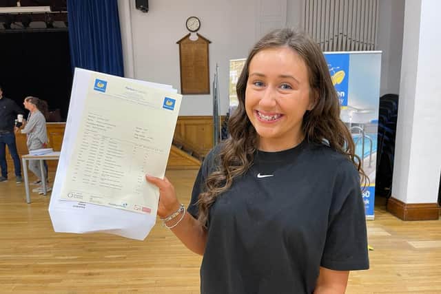 Harton Academy pupil, Abbie Saunders