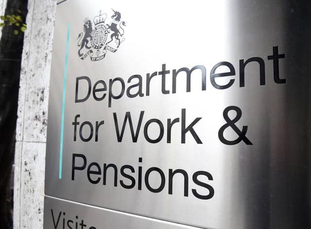 Disability benefit figures.