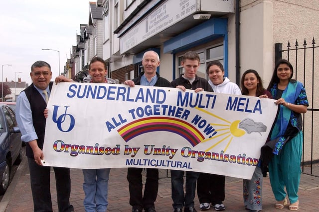 Promoting the Sunderland Multi Mela Festival. Does this bring back happy memories?