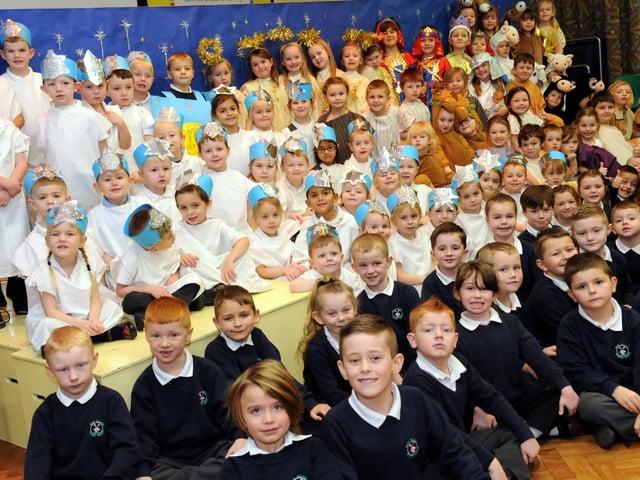 Have a look at your little stars on stage during the 2014 Christmas play.