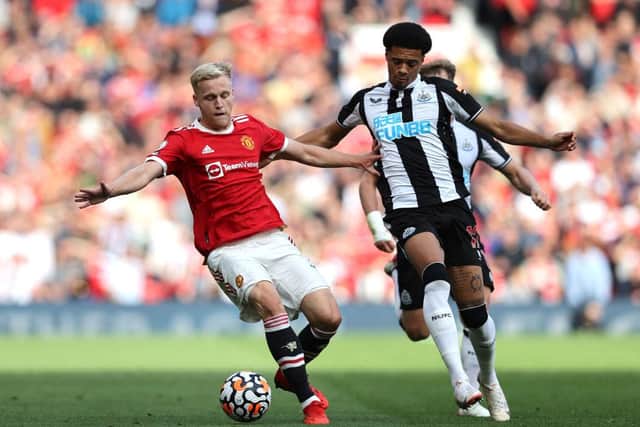 Manchester United's Donny van de Beek has reportedly found himself a new agent (Photo by Clive Brunskill/Getty Images)