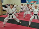 Members of the Dokan squad going through their paces.