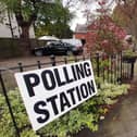 Cleadon Methodist Church polling station, Cleadon.