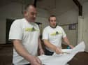 Peter Nash and Jonathan Hodgson of Cheviot Brewery.