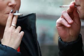 Children who live in a household where at least one person smokes are more likely to develop asthma and chest infections like bronchitis.