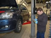 An MOT test