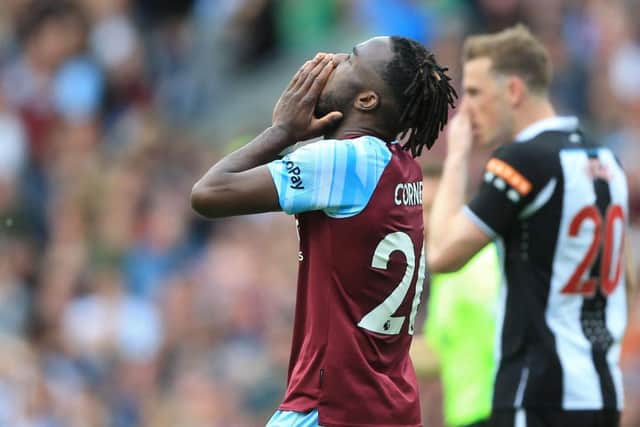 West Ham are interested in signing Burnley's Maxwel Cornet (Photo by LINDSEY PARNABY/AFP via Getty Images)