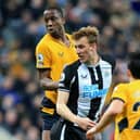 Newcastle United defender Dan Burn (Photo by LINDSEY PARNABY/AFP via Getty Images)