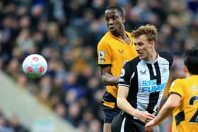 Newcastle United defender Dan Burn (Photo by LINDSEY PARNABY/AFP via Getty Images)