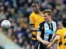 Newcastle United defender Dan Burn (Photo by LINDSEY PARNABY/AFP via Getty Images)