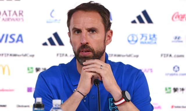 England Head Coach Gareth Southgate. (Photo by Stu Forster/Getty Images).